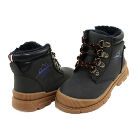 News Caratteri per ragazzi con notizie in pelliccia 22dz23-5256 blu navy 3