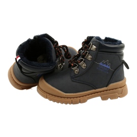News Caratteri per ragazzi con notizie in pelliccia 22dz23-5256 blu navy 5