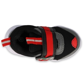 Scarpe per bambini Befado 516P096 nero rosso 4
