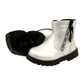 Silver Boots for Girls Miss 22DZ23-5268 d'argento 5