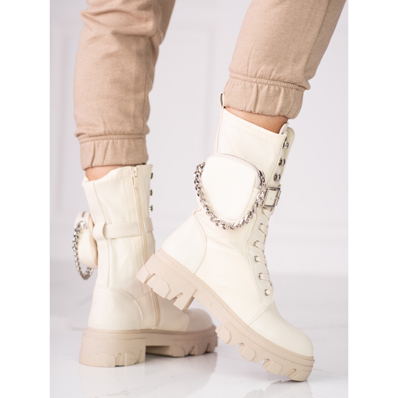 Borse beige da donna con borsa Shelovet 1