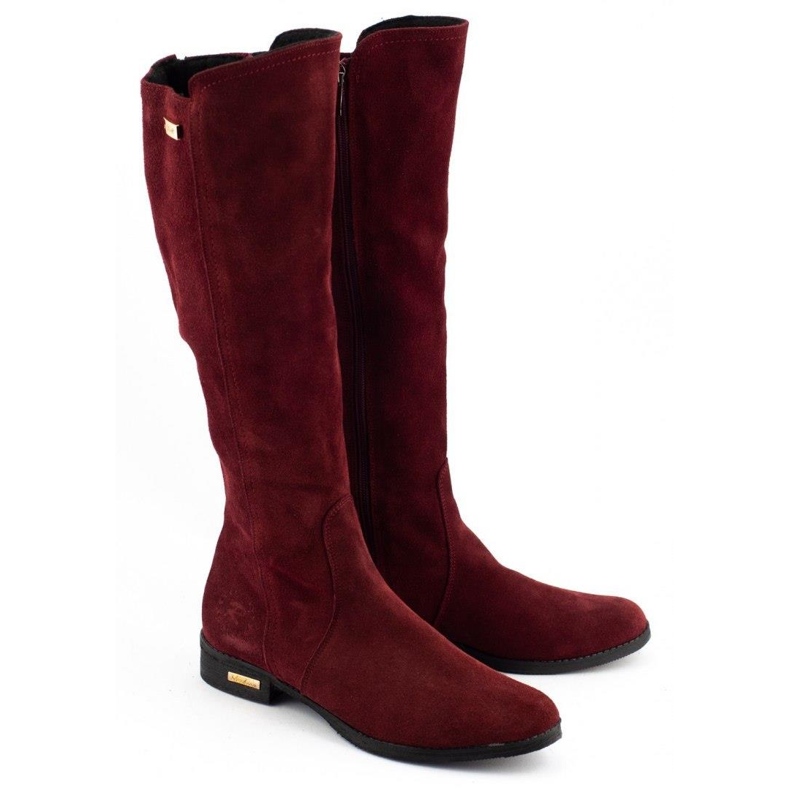 Olivier Stivali alla moda Klara bordeaux rosso 2