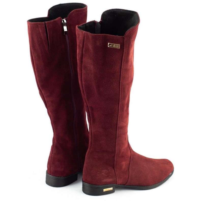 Olivier Stivali alla moda Klara bordeaux rosso 3