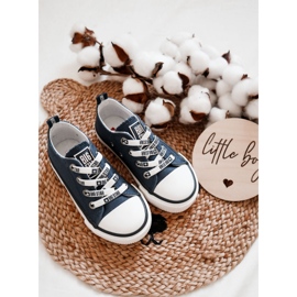 Scarpe da ginnastica per bambini Big Star KK374070 Blu Navy 1