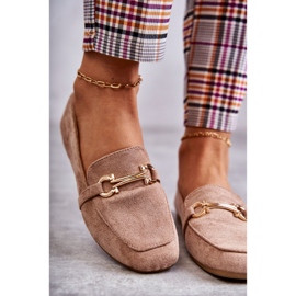 FB2 Mocassini classici in pelle scamosciata beige scuro Roddie 2