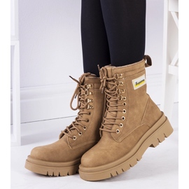 Stivali beige opaco Cofer 1