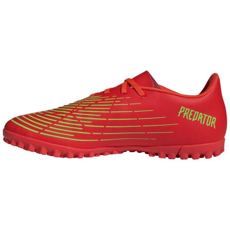 Scarpe da calcio Adidas Predator Edge.4 Tf M GV8525 rosso arance e rosse 1