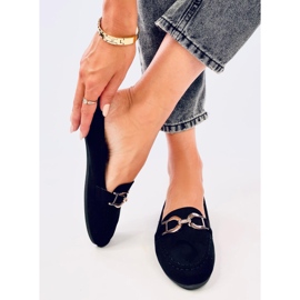 Mocassini da donna Catalina Black nero 1