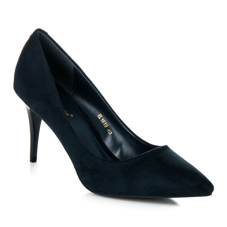 Comer Tacchi in camoscio blu 1
