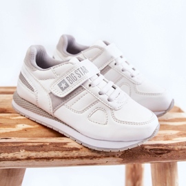 Scarpe sportive per bambini Big Star KK374009 Bianche bianca 1