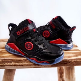 Scarpe sportive isolate per bambini Big Star KK374095 Nero 2