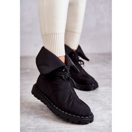 Stivali isolati da donna Black Emelie nero 1