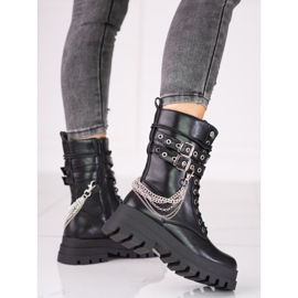 Shelovet lavoratrici con ornamenti nero 2