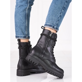 Borse nere da donna con cerniera Shelovet decorativa nero 1