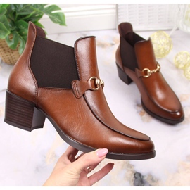 Stivali slip-on da donna Vinceza JAN150B marroni marrone 1