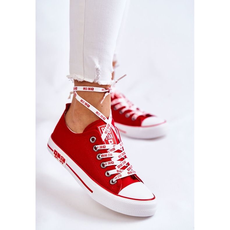Sneakers Materiale da Donna Big Star KK274104 Rosse rosso 1