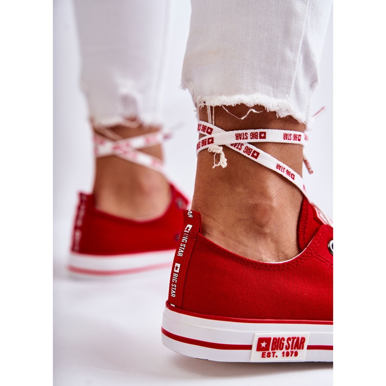 Sneakers Materiale da Donna Big Star KK274104 Rosse rosso 2