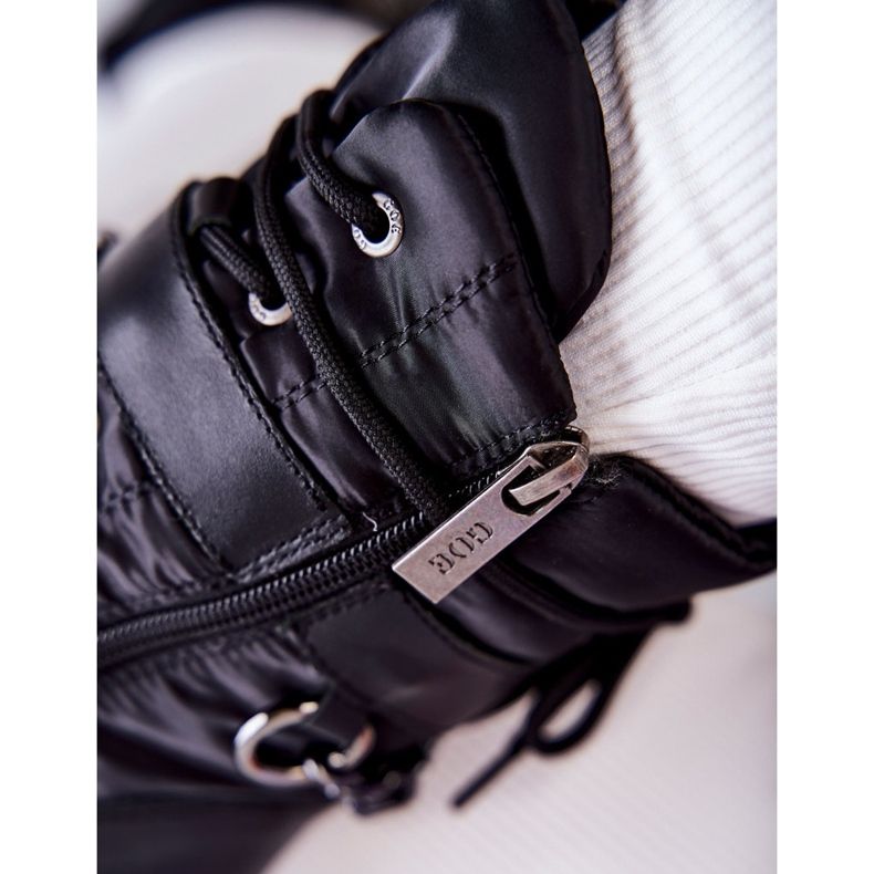 Doposci da Donna Con Catena GOE KK2N4018 Nero 2