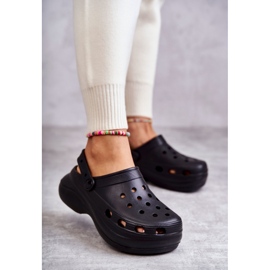 FS1 Pantofole da donna in schiuma nera Crooks Coline nero 1