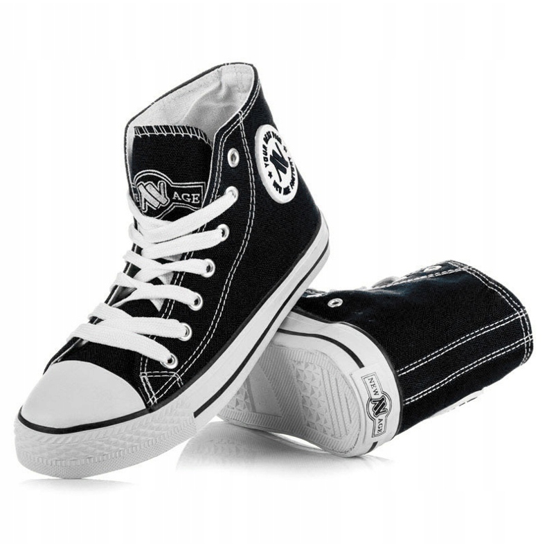 New Age Sneakers alte legate nero 1