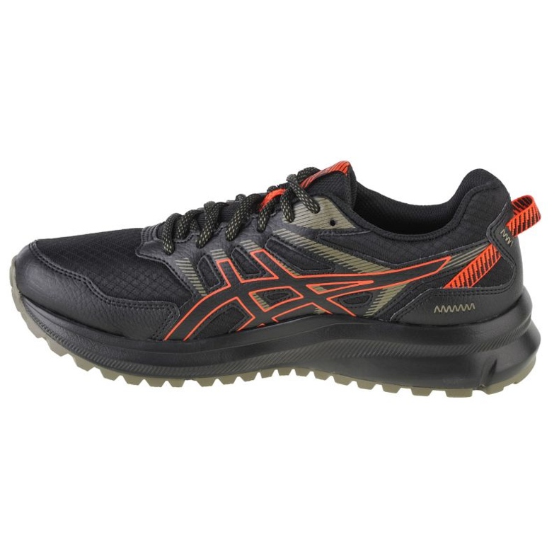 Scarpe da corsa Asics Trail Scout 2 M 1011B181-007 nero arancia d'oro 1