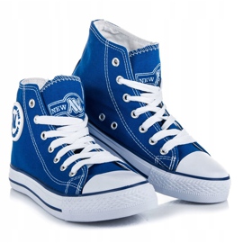 New Age Sneakers alte legate blu 2