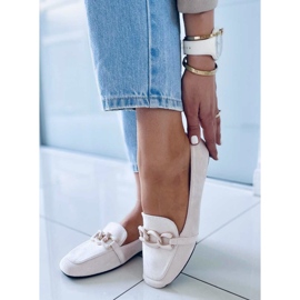 Mocassini da donna Carla Nude beige 2