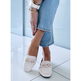 Mocassini da donna Carla Nude beige 1