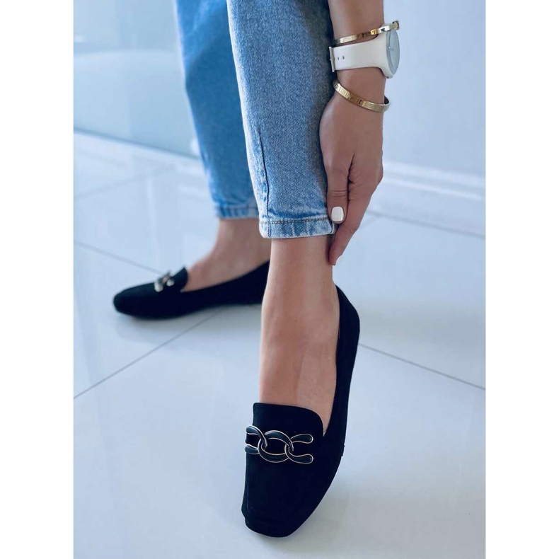 PA1 Mocassini da donna Carla Black nero 2