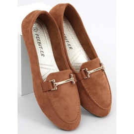 Mocassini da donna Kubra Camel marrone 2