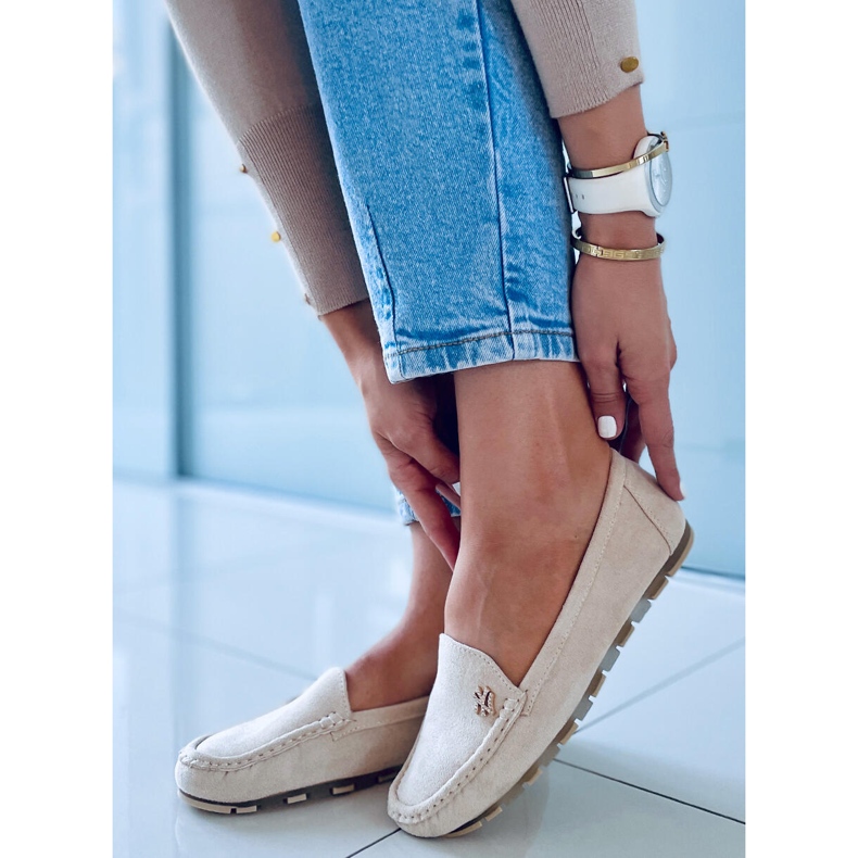 PA1 Mocassini Sekue Beige da donna 1