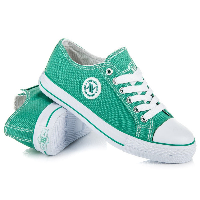 Scarpe da ginnastica New Age verde 1