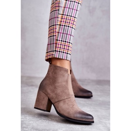 PL4 Stivaletti classici in camoscio La.Fi 260035DTA-SU Beige 1