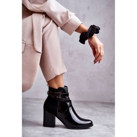 PL4 Stivali laccati alla moda La.Fi 260037B-LA Nero 1