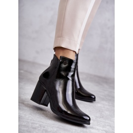 PL4 Stivali Laccati da Donna La.Fi 260039B-LA Nero 1