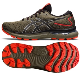 Asics Gel-Nimbus 24 TRail M 1011B571 300 scarpe da corsa verde verde 1