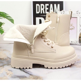 Stivali caldi da donna beige eVento 2