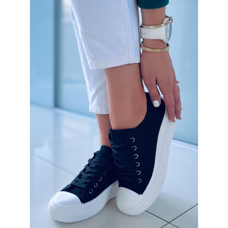 Sneakers da donna Ebbe nere nero 2