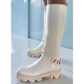 Stivali da equitazione di Haylie Beige 1
