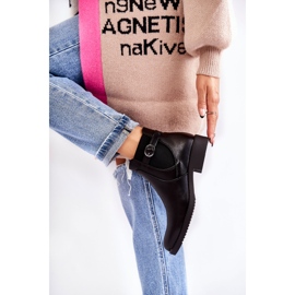 PJ1 Stivali caldi da donna Jodhpur Black Janette nero 2