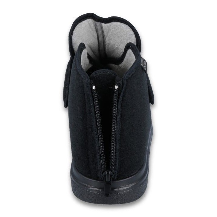 Calzature maschili Dr.Orto Befado 987M002 Fedi sensibili Black Silber Inserto nero 1