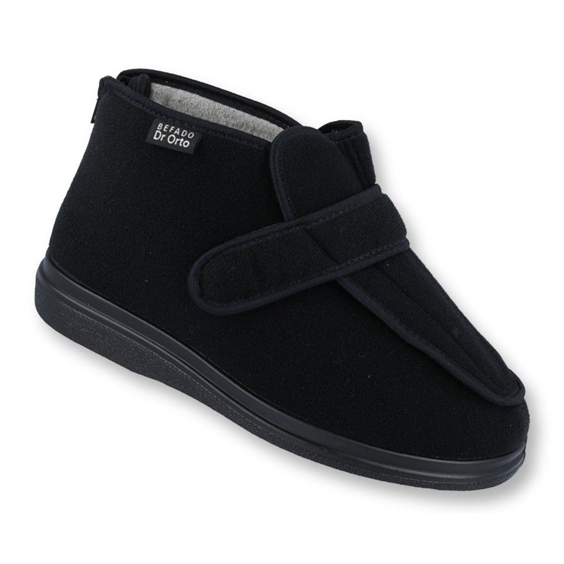 Calzature maschili Dr.Orto Befado 987M002 Fedi sensibili Black Silber Inserto nero 3