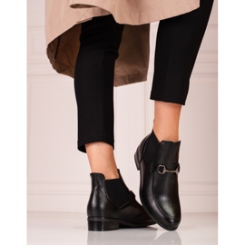 Stivali da donna Jodhpur tacco Vinceza nero 1
