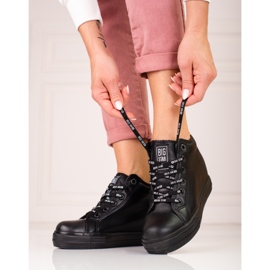 Sneakers Big Star da donna EE274127 nero 1