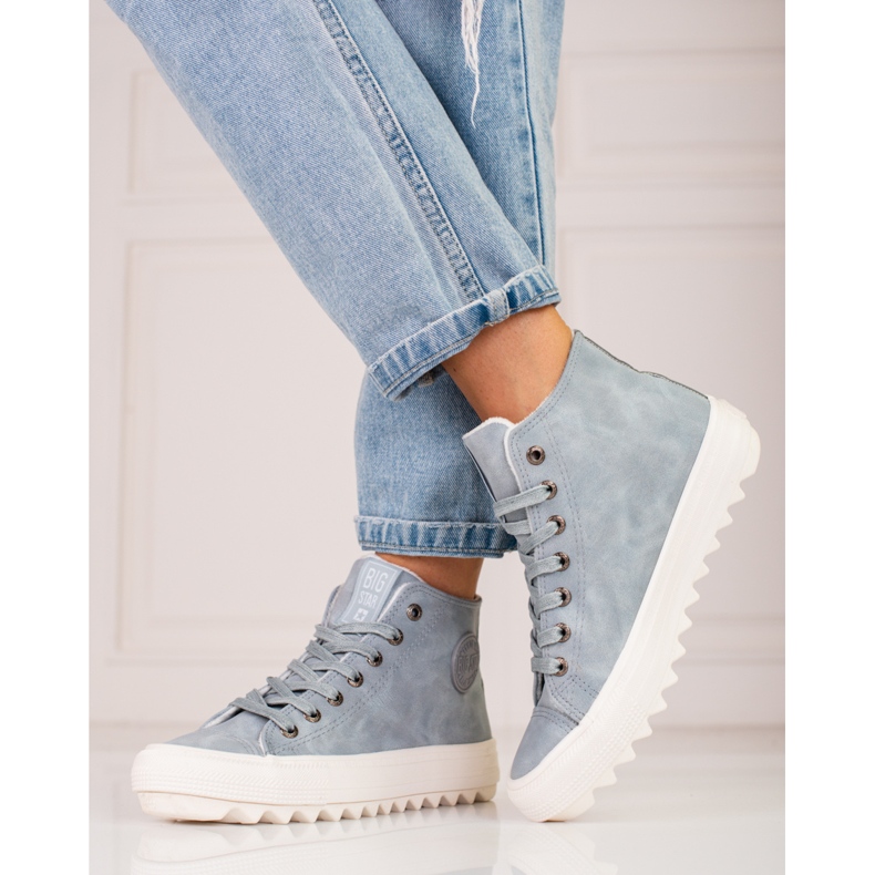 Sneakers Big Star EE274115 da donna blu 1