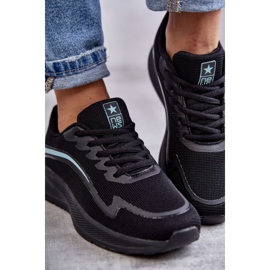 Scarpe sportive da donna alla moda Sneakers nere Ida nero 2