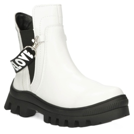 Stivali da donna da donna -up stivali filippo dbt3927 bianco 1