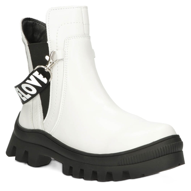 Stivali da donna da donna -up stivali filippo dbt3927 bianco 1