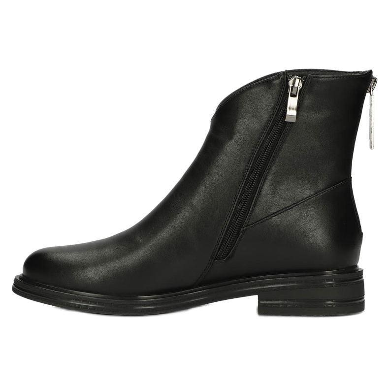 Stivaletti in pelle Stivali Jodhpur Filippo DBT4077 nero 2