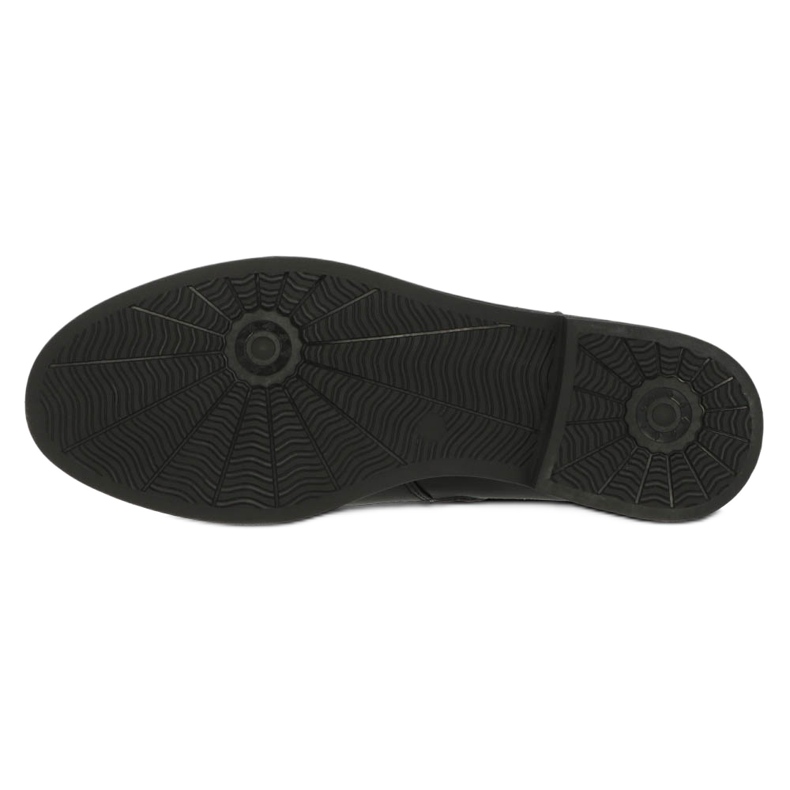 Stivaletti in pelle Stivali Jodhpur Filippo DBT4077 nero 3